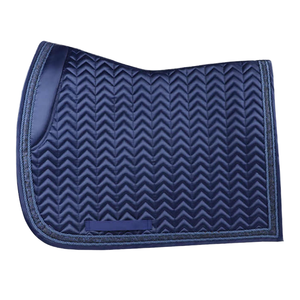 Tapis de selle d'équitation en cuir écologique pour dressage et saut d'obstacles, rembourré en coton compressé, couleur et logo personnalisables, haute qualité - Product Image 4