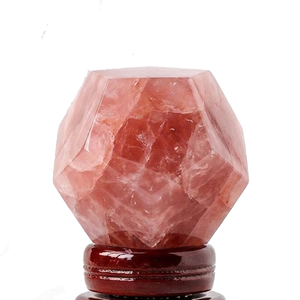 Calcita Roja Natural, Dodecaedro de Cristal, Piedra Geométrica, Dodecaedro de Ágata, Gema Curativa, Venta al por Mayor - Product Image 2