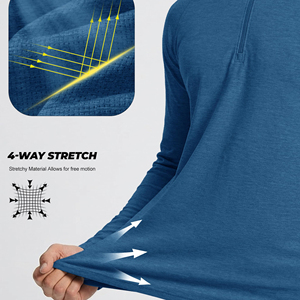 Sudadera con Cierre de Cremallera Simple para Hombre, Impresión Digital Personalizada, Transpirable, Básica, Mezcla de Algodón, Económica - Product Image 6
