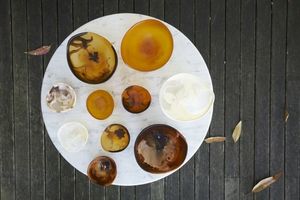 Kitchen Serving Accessories and Customizable <b>Resin</b> Products Artisan Handmade <b>Resin</b> Bowl Featuring Marble Effect <b>Epoxy</b> <b>Resin</b> - Product Image 5
