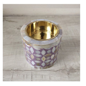 Vela de perla madre para Decoración de mesa, producto de gran oferta, pulido de buena calidad para artesanía de la India - Product Image 5