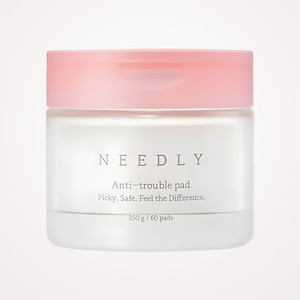 แผ่นมาส์กหน้าลดปัญหาผิว NEEDLY Anti-Trouble Pad 250 กรัม 60 แผ่น ผลิตในเกาหลี ด้วยน้ำมันมะกอกขาว เหมาะสำหรับทุกสภาพผิว ผู้ใหญ่ - Product Image 4