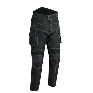 Superior Comfort Cordura Motorcycle <b>Trousers</b> Reinforced <b>Knee</b> <b>Pads</b> Premium Grade Cordura Biker Pants Reflective Strip Profession - Product Image 4