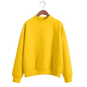 Suéteres de Punto Coreanos de Cuello Redondo para Mujer, Otoño Invierno, Color Caramelo, Cuello Simulado, Suéteres Holgados con Bordado Personalizado en Chenilla - Product Image 1