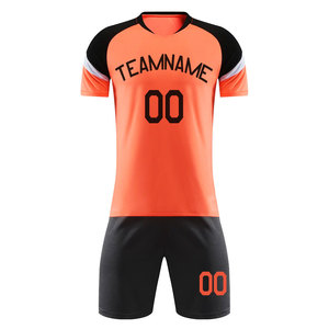 Custom High Quality Lightweight Four-Way Stretch Eco-Friendly Anti-Bacterial <b>Soccer</b> Jersey Short Sleeve Quick Dry Breathable - Product Image 1