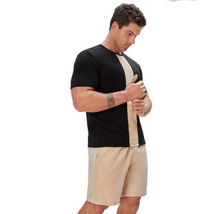 Conjunto de Ropa para Hombre, Camiseta y Pantalones Cortos, Transpirable, Estilo Veraniego, Nuevo 2026, Holgado, de Manga Corta - Product Image 5