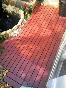 Grille de sol antidérapante imperméable pour terrasse et salle de bain, carrelage de terrasse en plastique anticorrosion - Product Image 6