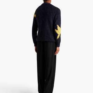 2026 Street Wear Warm Up Mohair Jersey O-Neck High Quality Mohair Jersey Quick Dry Long Sleeve Mohair Jersey - Product Image 5