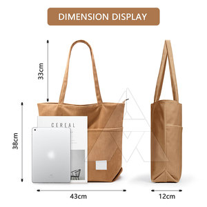 <b>Unique</b> Design Low Moq Tote <b>Bags</b> Solid Color All Size Available Tote <b>Bags</b> Light Weight Tote <b>Bags</b> - Product Image 4