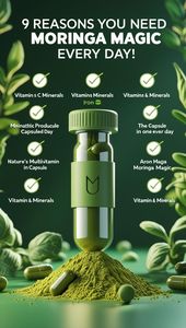 ผงสารสกัดใบมะรุมบริสุทธิ์ 99% วิตามินเข้มข้น ยี่ห้อ WARRLY บรรจุภัณฑ์ขวด/ถัง สำหรับอาหารเกรดพรีเมียม - Product Image 6