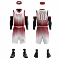Uniforme de Baloncesto para Adultos al por Mayor, Conjunto de Uniforme de Equipo, Verano, 100% Poliéster, Antibacteriano, Color Fluorescente