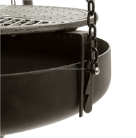 Vente chaude Suspendu Barbecue Trépied Pliable Fire Pit Charcoal Bbq Grill Pour Jardin