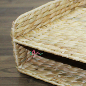 ชั้นวางนิตยสารทำมือจากหญ้าทะเลคุณภาพสูง งานฝีมือจากตงทาป ประเทศเวียดนาม เหมาะสำหรับตกแต่งบ้านและสำนักงาน - Product Image 2