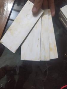 Écailles de corne de buffle artisanales pour la fabrication de couteaux – Matériel de bricolage haut de gamme avec manche naturel - Product Image 4