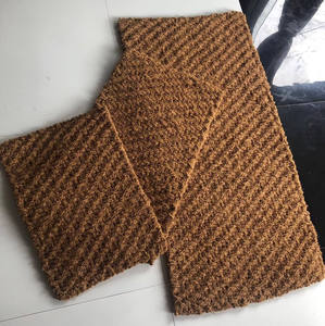 Tapis d'entrée Eco2go Vietnam en fibre de coco naturelle - Antidérapant, usage extérieur, épaisseur moyenne, taille personnalisée - Product Image 1