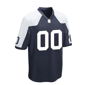 Nuevo Diseño de Primera Calidad, Camisetas de Fútbol Americano Unisex, Secado Rápido, Impresión Digital, Tela de Malla 100% Poliéster, Manga Corta, Corte Holgado - Product Image 1