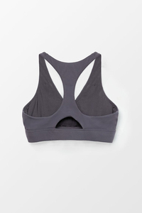 Soutien-gorge de sport croisé, sous-vêtement athlétique personnalisé, haute performance, respirant, maintien élevé, coussinets amovibles, blanc - Product Image 2