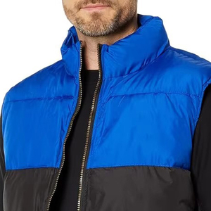 OEM Winter Mens Vest <b>Jacket</b> <b>Waterproof</b> Body Warmer Breathable Sleeveless Padded <b>Warm</b> Filling Puffer Light Puffy <b>Jackets</b> - Product Image 3
