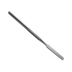 Ensemble de spatules dentaires chirurgicales en acier inoxydable Ijrak, manche moleté manuel, couleur argent, classe I - Product Image 2