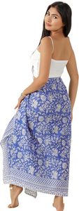 Women Resort Wear <b>Sheer</b> Chiffon Sarong Wrap <b>Bikini</b> Beach Cover Up - Product Image 2