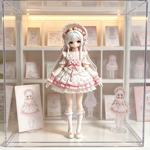 Figurine BJD personnalisée en PVC, poupée articulée, articulations mobiles, personnage <span class=keywords><strong>d</strong></span>'anime, jouet de collection, fabricant OEM - Product Image 2