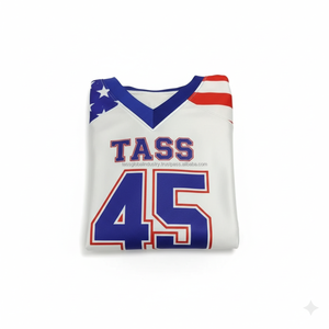 Women's American <b>Football</b> Uniform <b>Printed</b> Short Sleeve Custom OEM Wholesale - Product Image 6