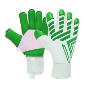 ถุงมือผู้รักษาประตูฟุตบอลแบบเต็มนิ้ว  วัสดุ PU ลาเท็กซ์ ระบายอากาศได้ดี กันลื่น  โลโก้สั่งทำได้ คุณภาพสูง สำหรับการฝึกซ้อมกีฬากลางแจ้ง - Product Image 5