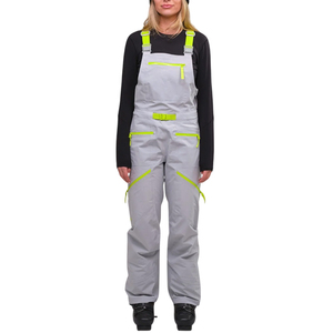 Pantalones de esquí impermeables para mujer, personalizados, con aislamiento, con etiqueta privada e impresión de logotipo para deportes de invierno al aire libre. - Product Image 1