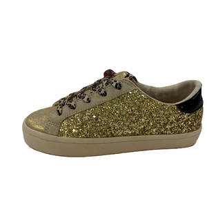Q96186- Zapatos Vulcanizados con Brillantina en la Parte Superior y Tobillo Alto - Hechos en Vietnam, Cómodos y Duraderos, Zapatillas para Niños, Estilo Urbano, Exportación - Product Image 1
