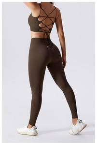 Seamless Activewear Set Wholesale Fitness Yoga Wear 5PCS Seamless Workout Women Gym Sets - Product Image 2