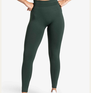 Pantalones de yoga vintage para mujer al por mayor, modelo de cintura alta con control de abdomen y diseño que realza los muslos - Product Image 6