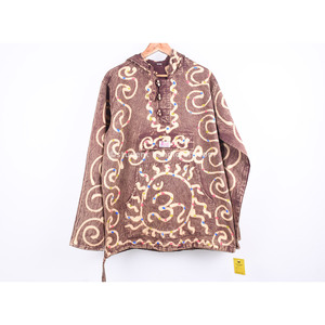 Veste à capuche pour adulte 100% coton, écologique, style national, faite à la main - Product Image 1
