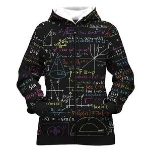 Sudadera con Capucha y Cremallera para Hombre, Estampado de Dinosaurio de Dibujos Animados, Sublimación, Poliéster, Tejido de Punto, Ropa de Otoño - Product Image 4