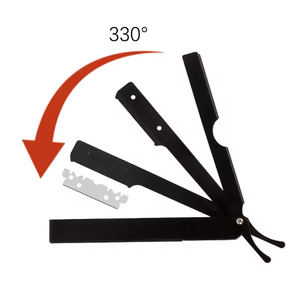 Wholesale Supplier for Barber Straight Edge Razor custom Color| Smooth Shave Manual Folding Shaving Razors for <b>Men</b> - Product Image 2