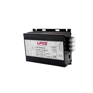 100Mbps อุปกรณ์ RJ45อีเธอร์เน็ตป้องกันไฟกระชาก24V POE Inline LAN Lightning GUARD เครือข่ายโมดูลเชื่อมต่อข้อมูล - Product Image 3