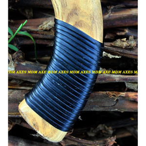 Custom Handmade Damascus Steel Hunting Hand Forged <b>Camping</b> <b>Axe</b> Outdoor and Pizza Cutter Kitchen Knife - Product Image 6