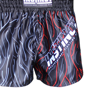 กางเกงมวยไทยดีไซน์ใหม่ 100% โพลีเอสเตอร์ น้ำหนักเบา คุณภาพสูง สำหรับ MMA ระบายอากาศได้ดี ยืดหยุ่น แห้งเร็ว ใส่ได้ทั้งชายและหญิง - Product Image 4