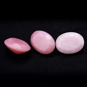 Meilleure vente 4x6mm naturel rose opale à facettes coupe ovale guérison pierres précieuses en vrac prix de gros pour la fabrication de bijoux fournisseur - Product Image 1
