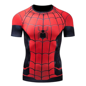 เสื้อยืดแขนยาวผู้ชายแบบรัดรูปสีดำลายพราง เสื้อชั้นในแบบสลิมฟิตสำหรับออกกำลังกาย - Product Image 5