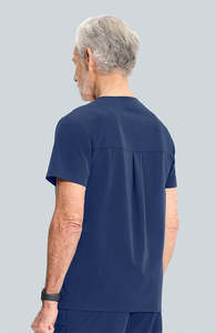 Ensemble de blouses médicales de créateur, série Confort Premium, pour hommes, en coton et polyester tricoté, uniformes d'hôpital, faible MOQ - Product Image 2
