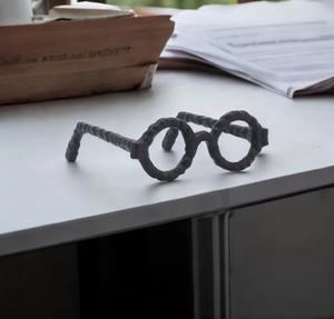 Jaffs Exports Handmade Modern Eco-Friendly Aluminum Glasses Sculpture Industrial Art Decor for Tabletop Living Room Display - Product Image 6
