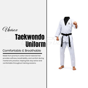 Kimono Transpirable 2026 para Jiu Jitsu y Taekwondo, Uniforme con Logotipo Personalizado Impreso, Uniforme Ligero de Taekwondo - Product Image 6