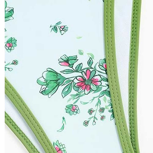 Women's Floral Triangle Bikini Set Two Piece <b>String</b> Swimsuit Beach Swimwear Adjustable Brazilian Swimwear Beachwear 2026 - Product Image 3