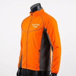 Chaqueta Deportiva de Invierno para Hombre, Ligera, para Fitness, Running, de Alta Calidad, con Cierre Completo, Cuello Alto, Manga Larga y Capucha - Product Image 2