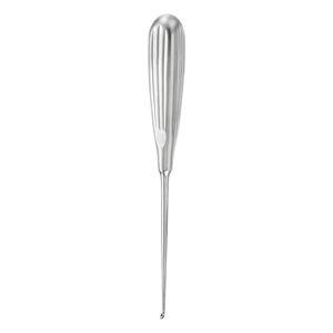 Curette à os droite à manche ergonomique 300 mm (11,34 pouces) non stérile réutilisable en acier chirurgical - Product Image 5
