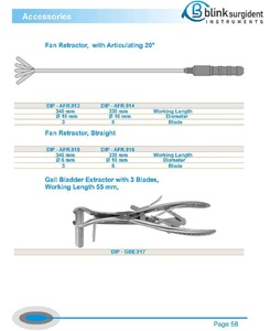 Porte-aiguille pour sinus Blink Surgident, type V, taille personnalisée, forceps endoscopique laparoscopique, classe II, garantie 1 an, CE ISO13485 - Product Image 5