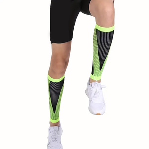 Durable Sleeves For Muscle Recovery & Stability, Running <b>Moisture</b>-Wicking Calf Compression Sleeves BY AMAZING INDUSTRIES - Product Image 2