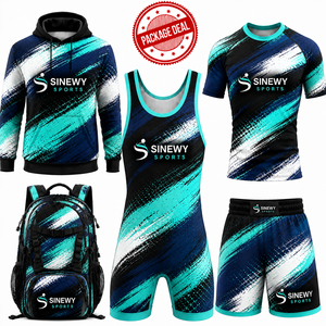 ชุดกีฬา MMA SINEWY สำหรับทุกเพศ พิมพ์ลายแบบ Sublimation ผ้าโพลีเอสเตอร์ ระบายเหงื่อได้ดี แห้งเร็ว เหมาะสำหรับการออกกำลังกาย - Product Image 3