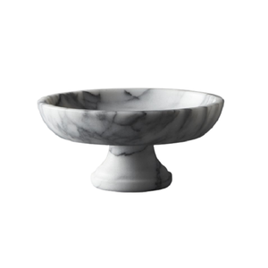 Bol de service en marbre au design attrayant pour la maison, la restauration, la vaisselle, bol décoratif à prix acceptables - Product Image 1