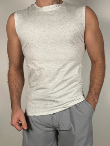 Custom Wholesale <b>Mens</b> Cotton Tank Top Premium Quality Sleeveless Slim Fit Vest Bodybuilding <b>Singlet</b> <b>for</b> Gym & Casual Wear - Product Image 4